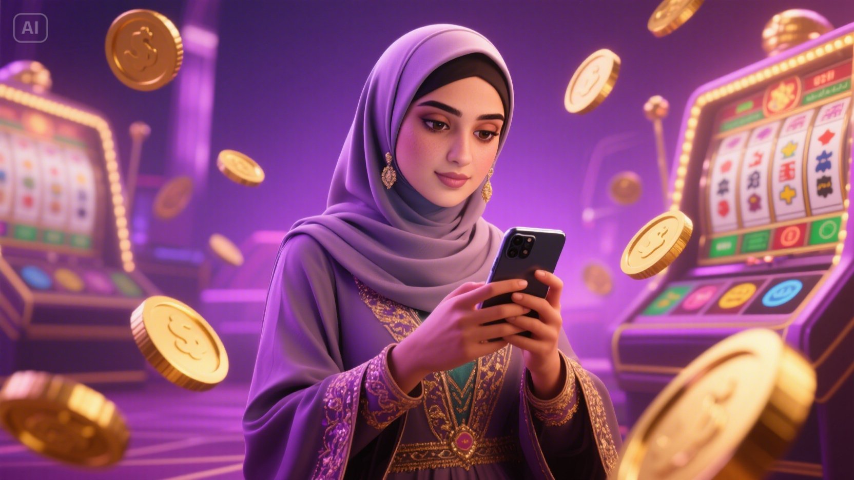 Casino slot games online desktop and mobile interfaces